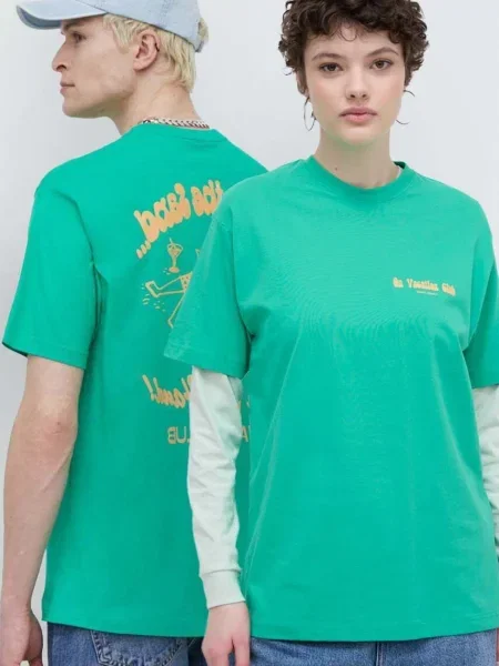 Тениска On Vacation Beach Day с печат OVC зелено