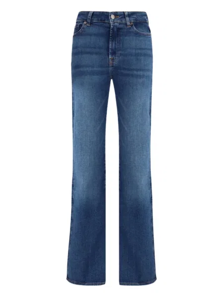 Blugi 7 For All Mankind cu 5 buzunare albastru