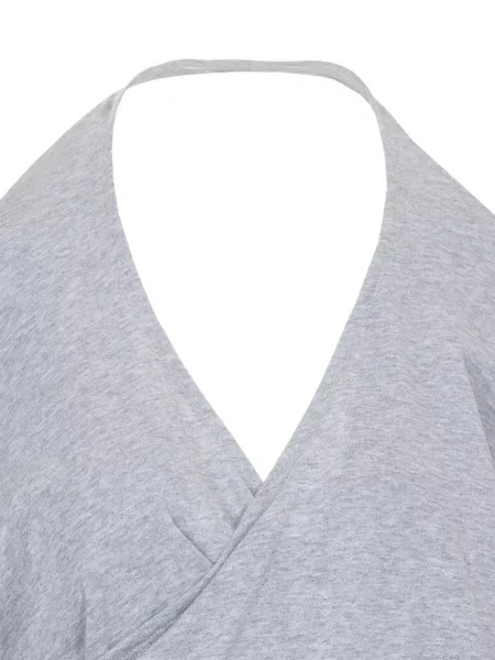 Hanorac Eleh cu decolteu în V gri