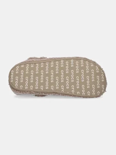 Капці Crocs Classic Cozzy Slipper бежевий