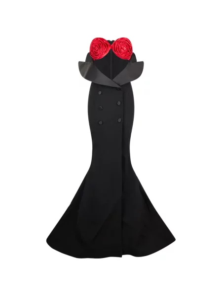 Rochie maxi Moschino negru