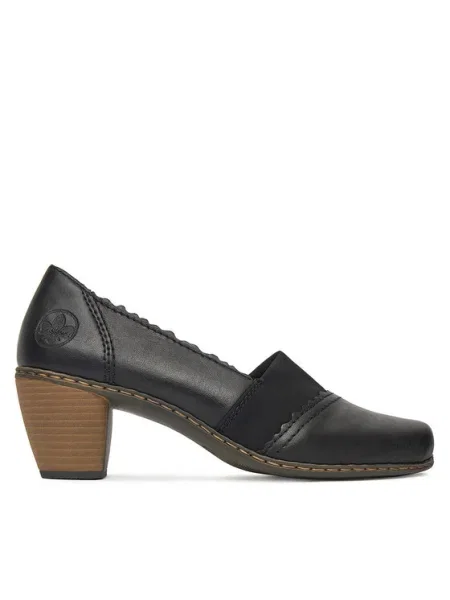 Rieker Pantofi negru