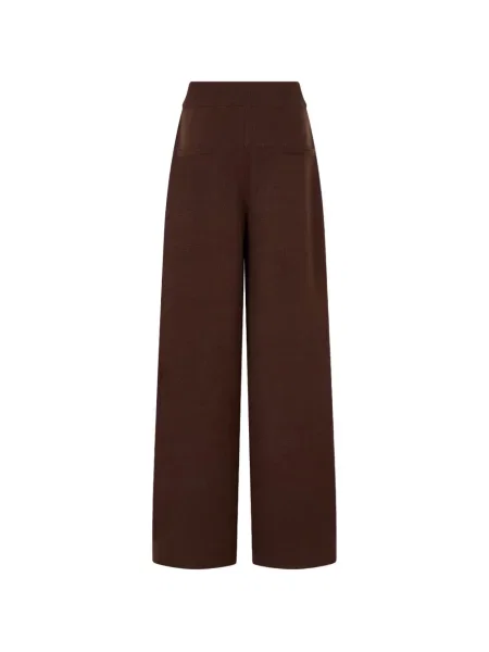 Pantaloni Tomboy tricotate maro