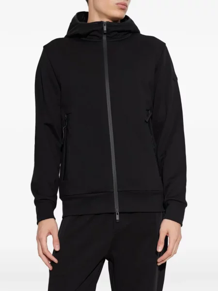 Hanorac cu glugă Moncler negru