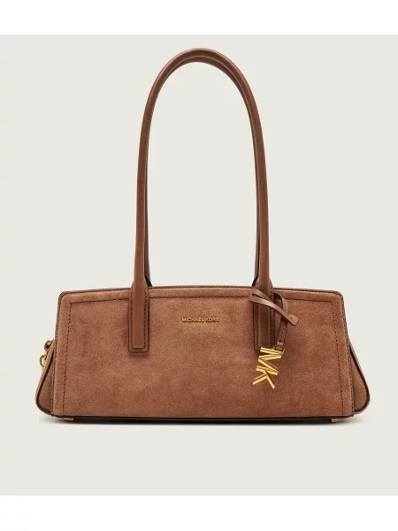 Michael Kors Geantă pe umăr Laila | piele întoarsă maro