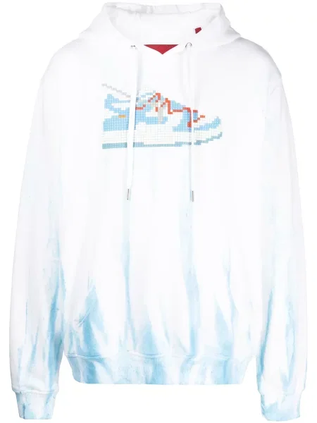 Svetr Mostly Heard Rarely Seen 8-bit bílý