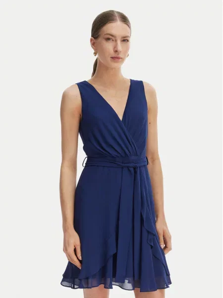 Morgan Rochie cocktail Bleumarin