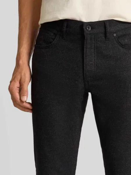 Spodnie materiałowe o kroju slim fit z dodatkiem i 5 model ‘Chuck’ Brax