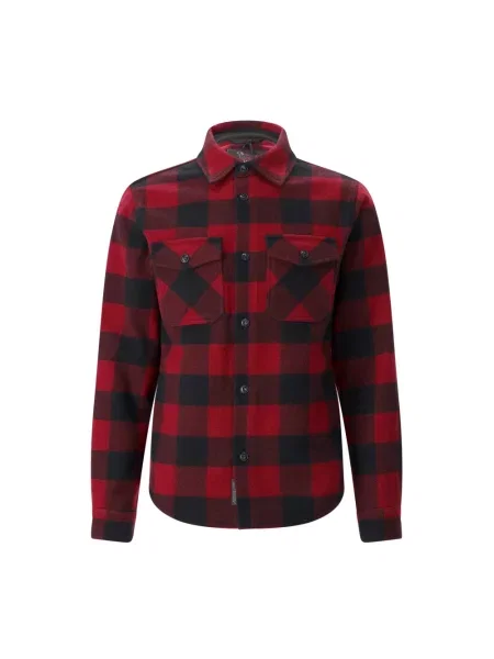 Kurtka koszulowa Woolrich w kratę