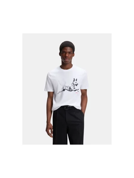Tricou Hugo roz