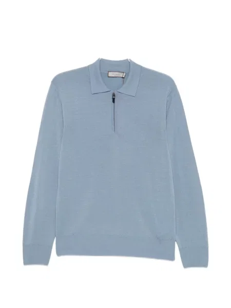 Tricou polo Canali albastru