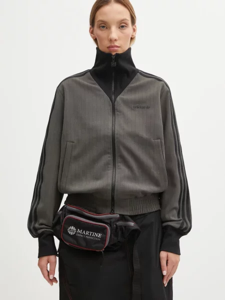 ADIDAS ORIGINALS Gornji dio trenirke Tailored Tracksuit maslinasta crna