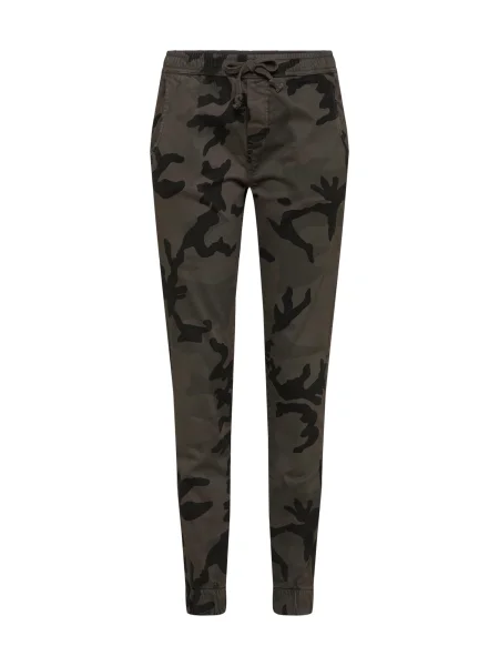 Urban Classics Pantaloni gri taupe / oliv negru