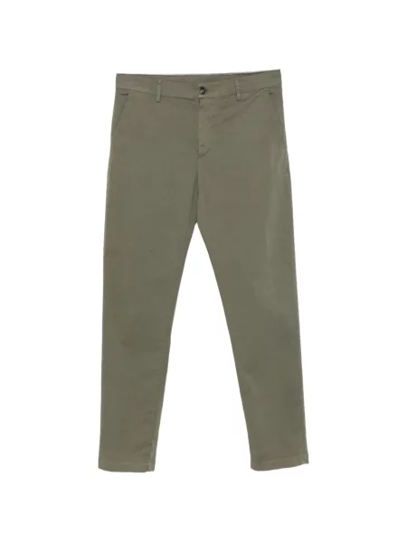 Pantaloni chino Canali verde