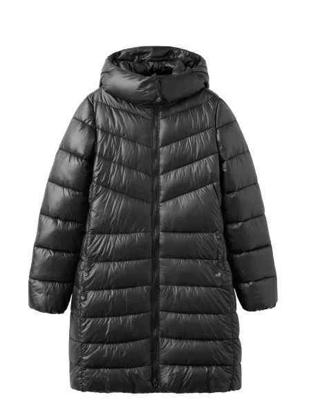 MANGO Palton de primăvară-toamnă BEGO' negru