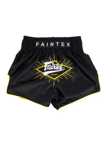 Fairtex Spodenki Muay Thai Focus czarne