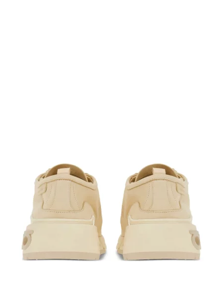 Sneakerși Ferragamo cu șireturi din piele