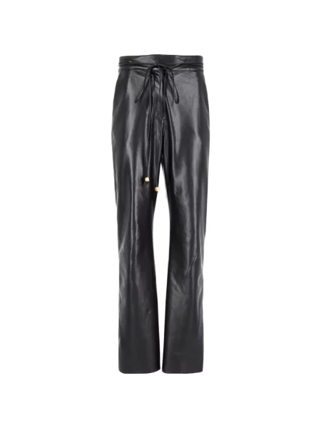 Șnur de strângere pantaloni Nanushka negru