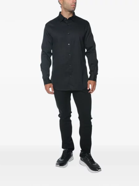 Lung cămașă Emporio Armani negru