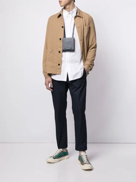 Marškiniai Ps Paul Smith su zebro raštu balta
