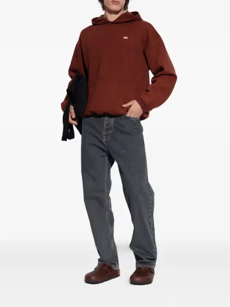Papuci tip mules Birkenstock cu cataramă maro