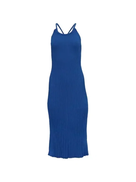 Rochie midi Proenza Schouler tricotate până la genunchi de costum albastru