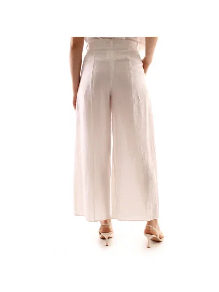 Pantaloni Emme Marella alb