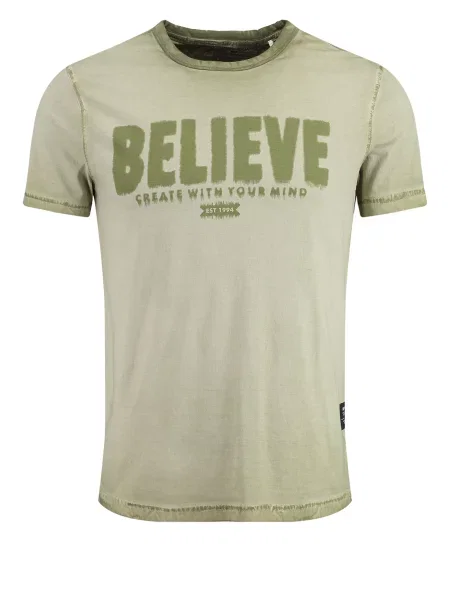 Key Largo Tricou MT CREATE verde negru