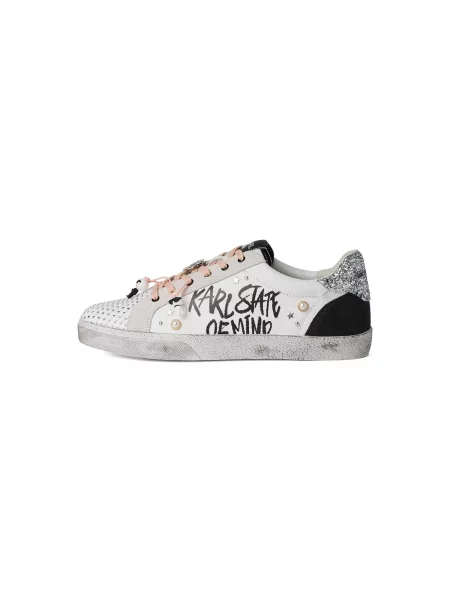 Sneakerși Karl Lagerfeld Jeans alb