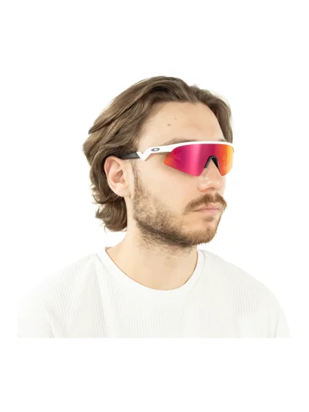 Oakley Okulary Rowerowe Resistor Sweep weiss białe