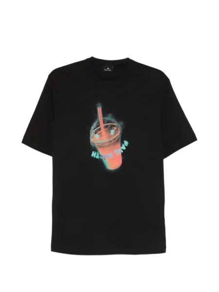Tricou Ps Paul Smith cu imagine negru
