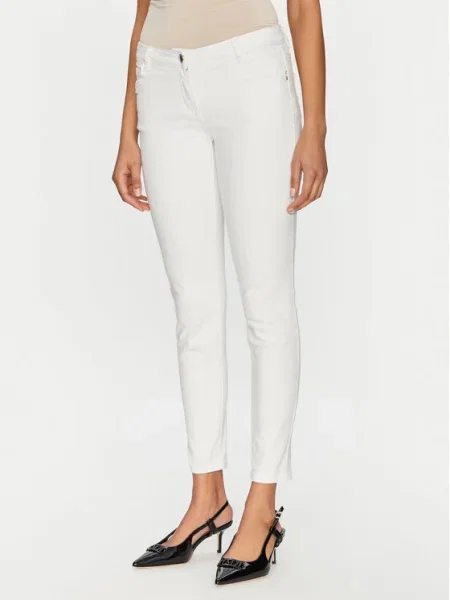 Blugi skinny Morgan alb