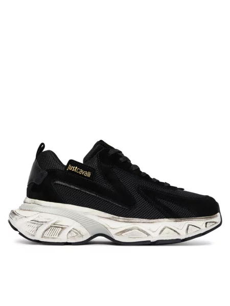 Sneakersy Just Cavalli czarne