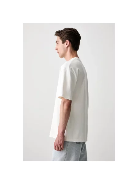 Drôle de Monsieur T-shirt Porcelaine biała