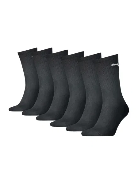 PUMA Športne nogavice črna bela