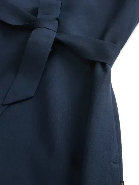 Rochie midi Woolrich până la genunchi de costum albastru