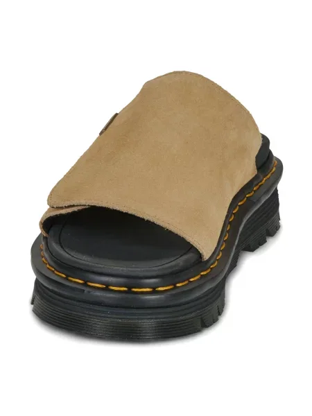 Pantofi Dr. Martens din piele de căprioară bej