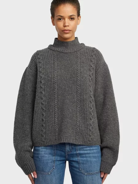 Вовняний светр G-star Raw сірий