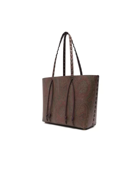 Shopperka Etro brązowa