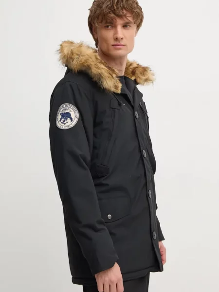 Alpha Industries geacă Polar Jacket bărbați de iarnă negru