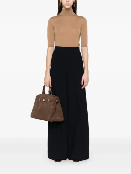 Pantaloni Max Mara albastru