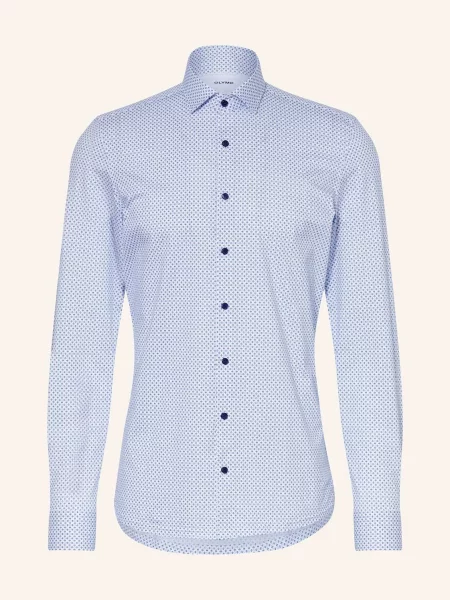 Olymp Koszula No. Six Super Slim Fit weiss biała