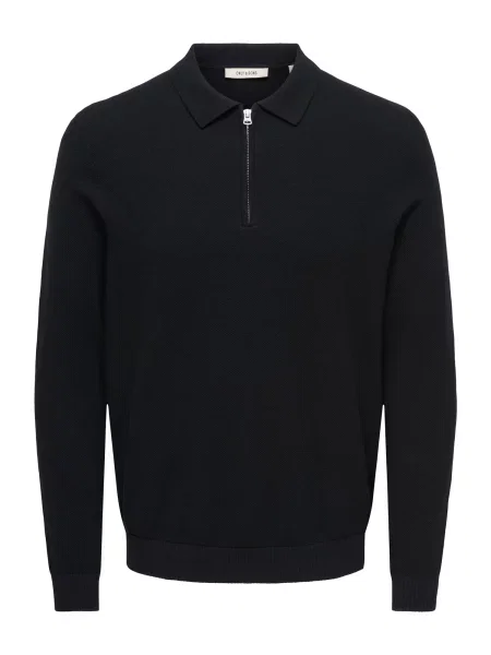 Only & Sons Pulover ONSLOUI' negru