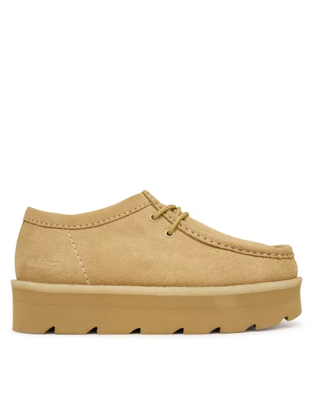Κλειστά παπούτσια Clarks Meare Walla. μπεζ