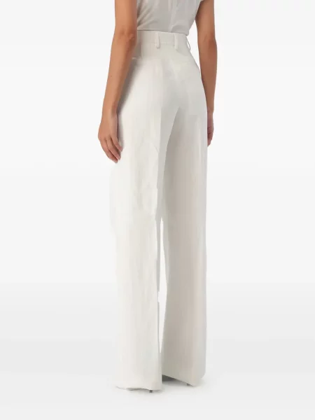 Pantaloni Ferragamo alb