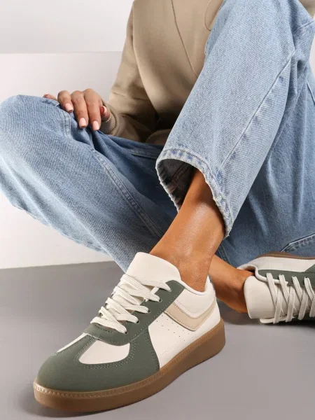 Sneakerși Inny verde