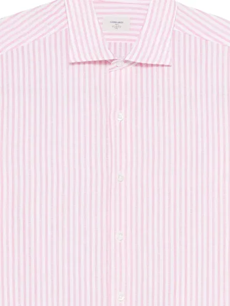 Pruhovaná košile Alessandro Gherardi růžová