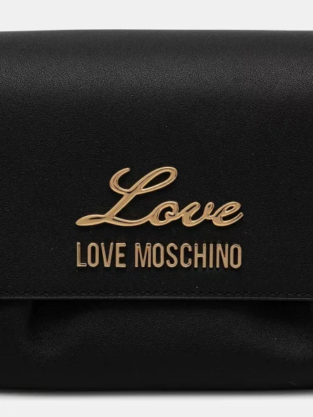 Кожаная сумка Love Moschino