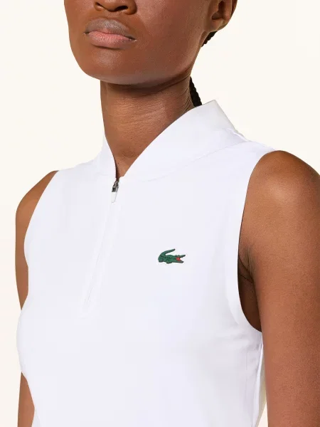 Lacoste Tílka / zelená bílá