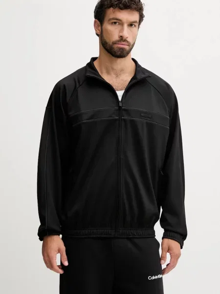 Calvin Klein Performance bluza gładka czarny